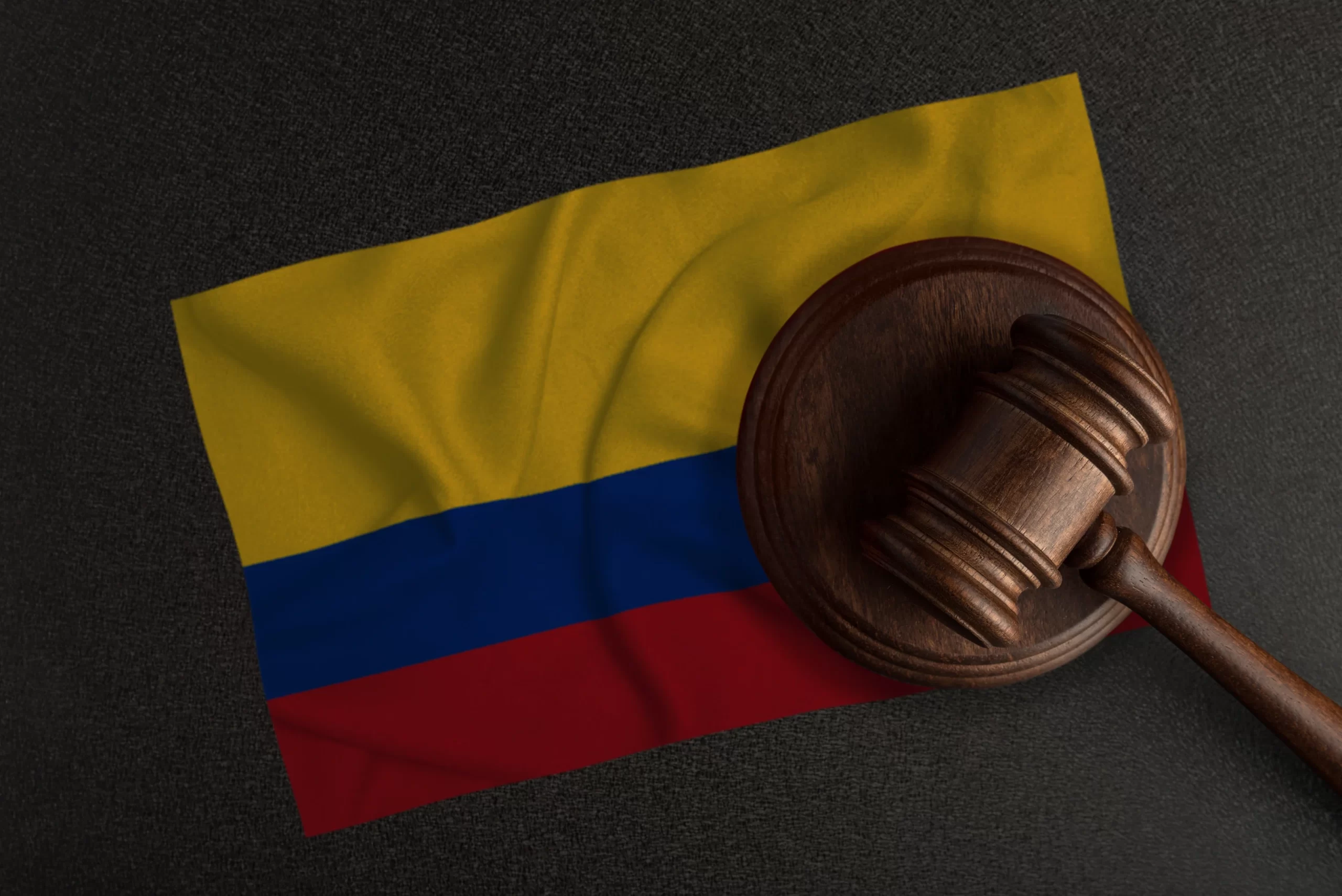 judges-gavel-and-the-flag-of-colombia-law-and-justice-constitutional-law